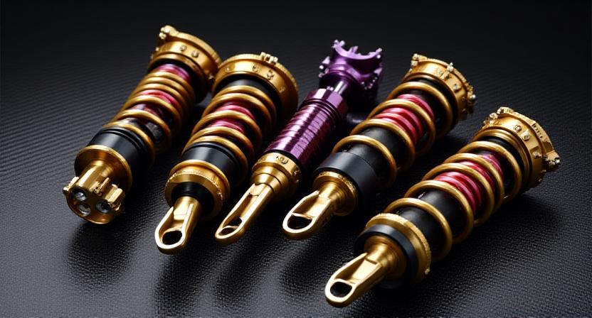 Kit de coilovers de alta performance ajustáveis