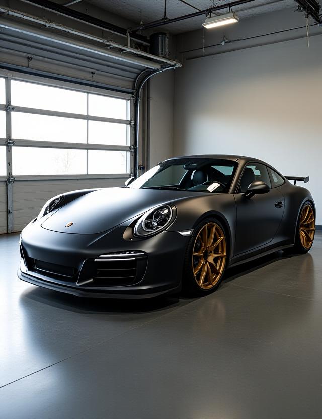 Porsche 911 Custom Wrap e Jantes Forjadas